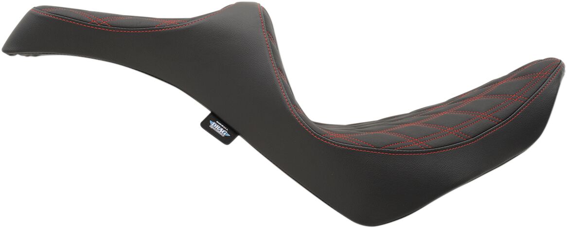 Drag Specialties Seats Seat Pred 111 Dd Red Soft Seat Drag Specialties