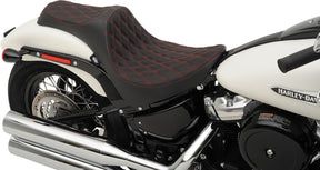 Drag Specialties Seats Seat Pred 111 Dd Red Soft Seat Drag Specialties