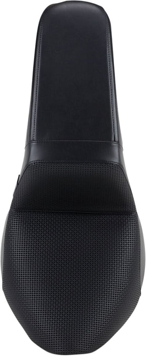 KickFlip Basket Weave Seat - 20+ Softail (FXST) Seat Le Pera