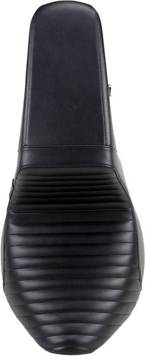 KickFlip Pleated Seating Seat - 20+ Softail (FXST) Seat Le Pera