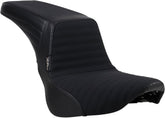 Le Pera KickFlip Pleated Gripp Tape Seat - 20+ Softail (FXST) Seat Le Pera