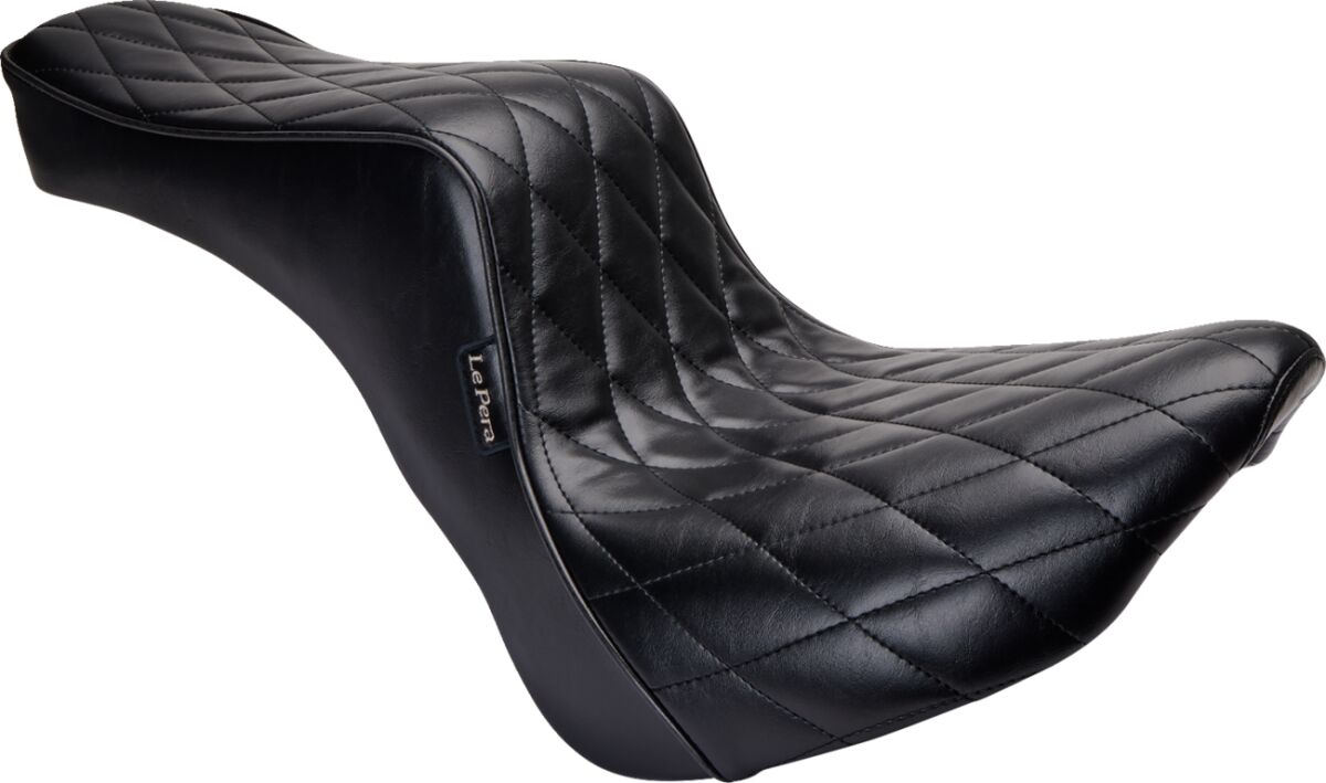 Cherokee 2Up Diamond Seat - 20+ Softail (FXST) Seat Le Pera Default Title