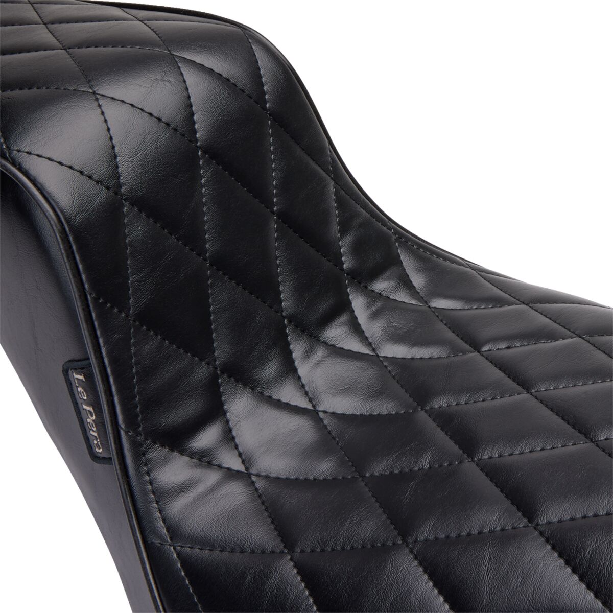 Cherokee 2Up Diamond Seat - 20+ Softail (FXST) Seat Le Pera