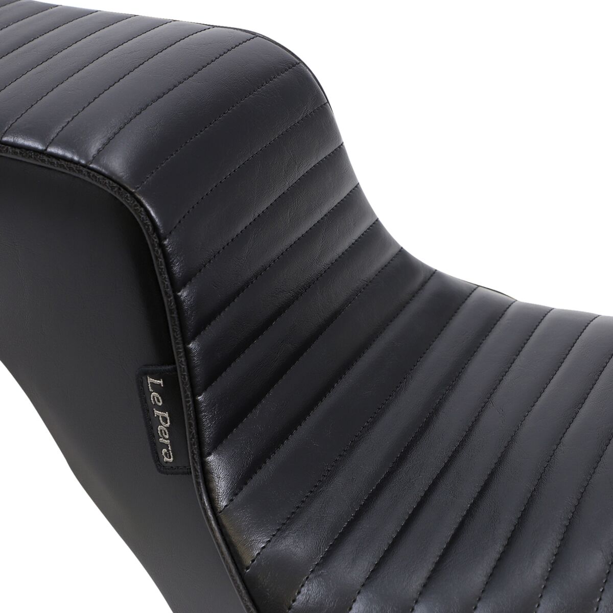 Cherokee 2Up Pleated Seat - 20+ Softail (FXST) Seat Le Pera