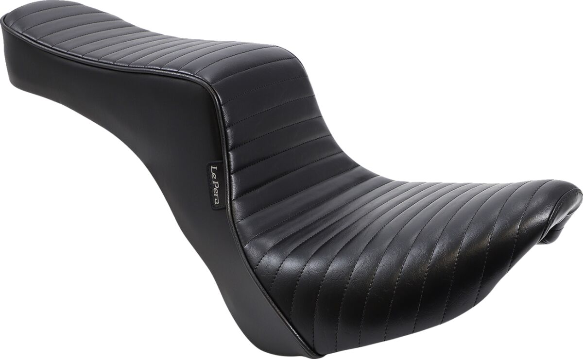 Le Pera Cherokee 2Up Pleated Seat - 20+ Softail (FXST) Seat Le Pera