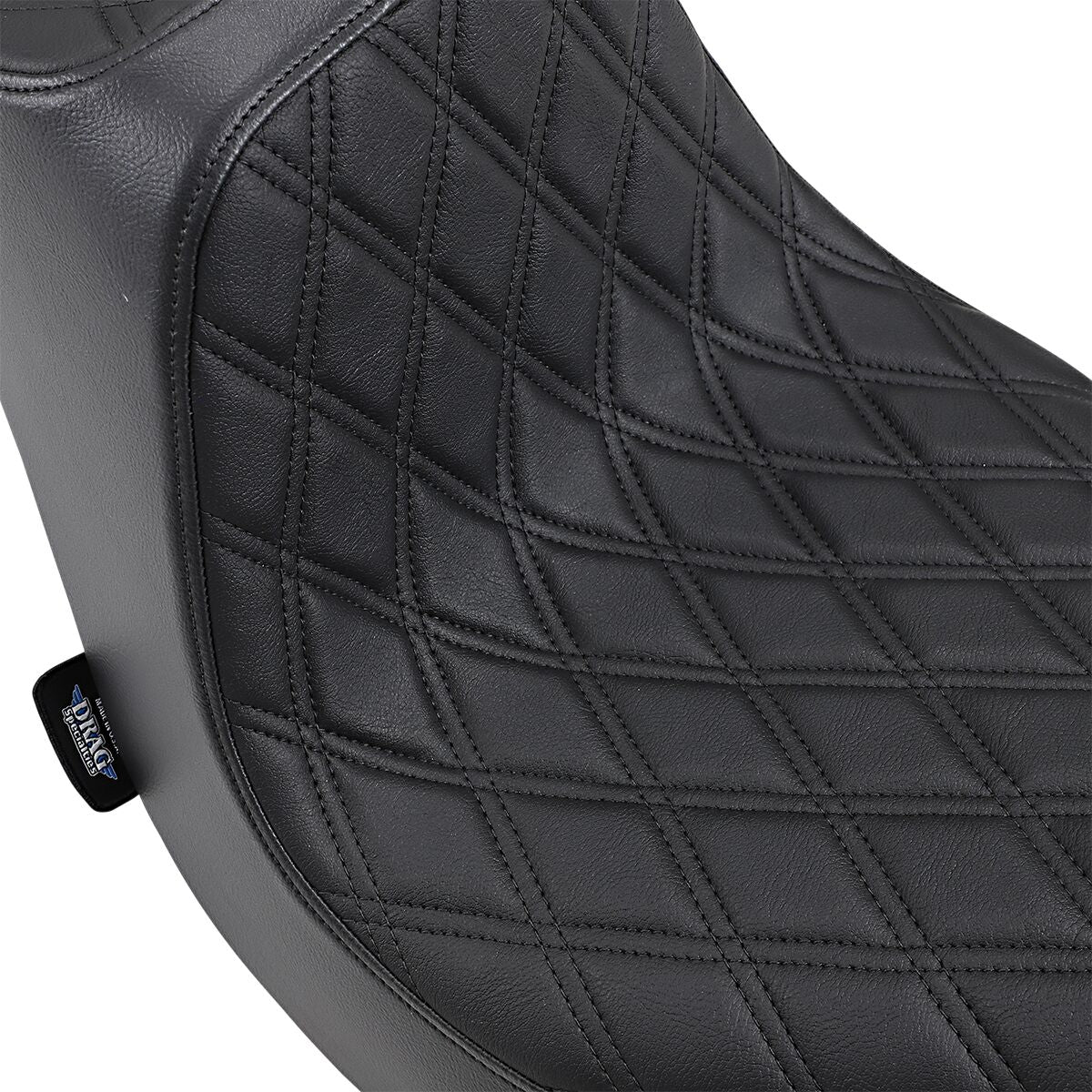 Drag Specialties Seats Seat Pred Iii Dia Blk Vnl Seat Drag Specialties