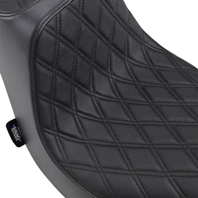 Drag Specialties Seats Seat Pred Iii Dia Blk Vnl Seat Drag Specialties