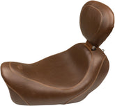 Mustang Seat Solo Sd Trpr Dbr Brn SEATS-FOR HARLEY DYNAGLIDE Mustang