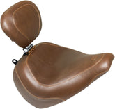 Mustang Seat Solo Wdtrpr Dbr Brn SEATS-FOR HARLEY SOFTTAIL Mustang