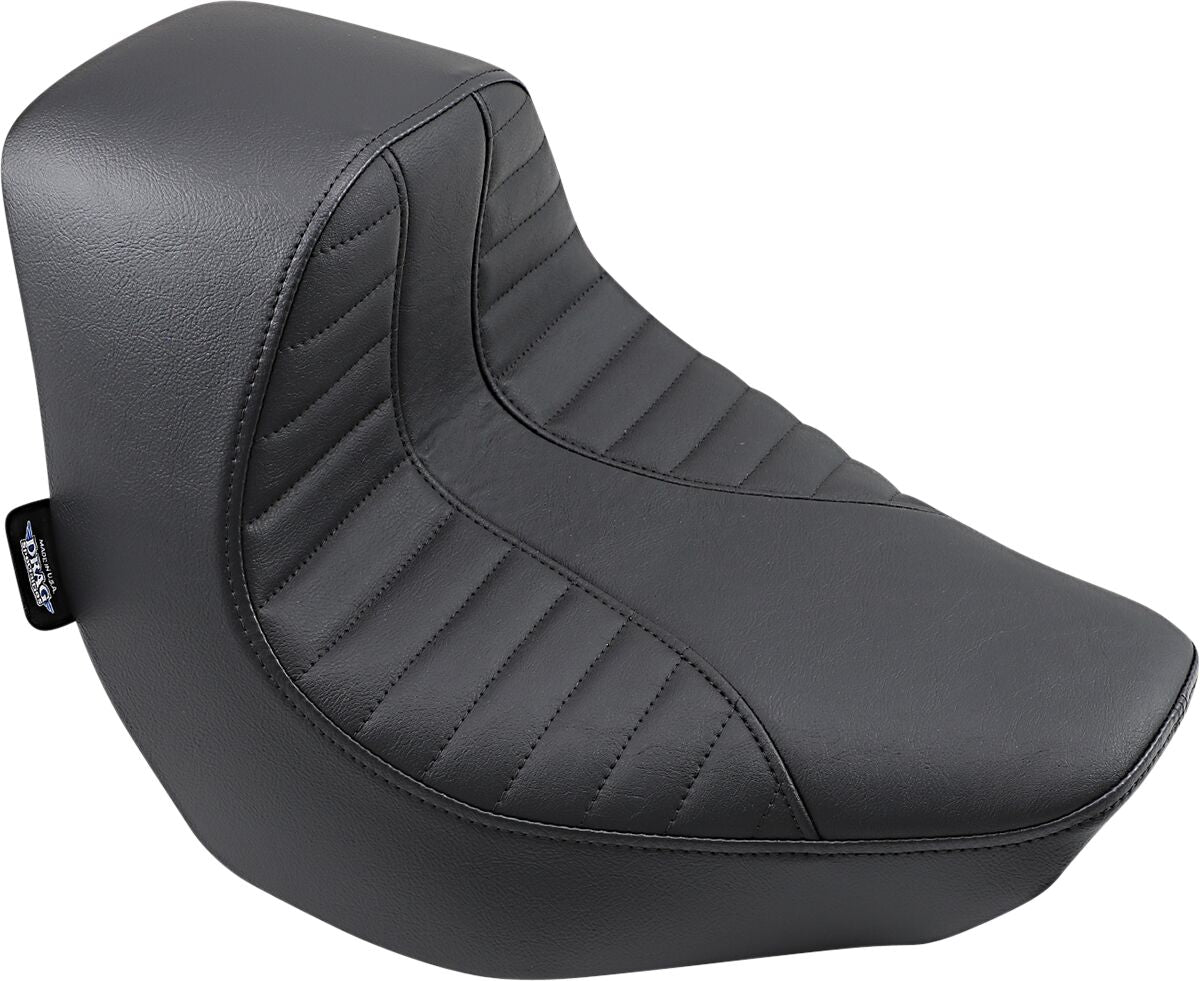 Drag Specialties Seats Seat Solo Scrp Blk Vinyl Seat Drag Specialties