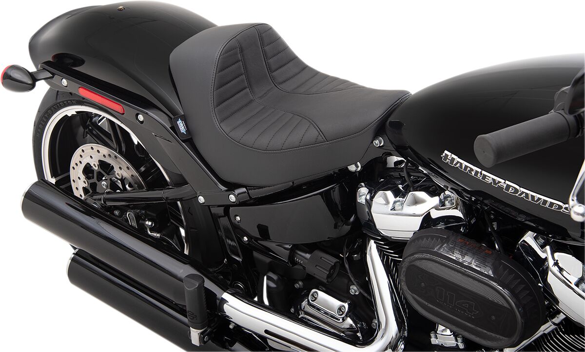 Drag Specialties Seats Seat Solo Scrp Blk Vinyl Seat Drag Specialties