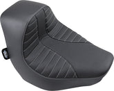 Drag Specialties Seats Seat Solo Scp Slvr Vinyl SEATS-FOR HARLEY SOFTTAIL Drag Specialties