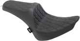 Drag Specialties Seats Seat Pred Iii Dbldia Blk Seat Drag Specialties