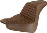 Step Up Front TR & Rear LS, Brown - 18+ Softail (Breakout FXBR / FXBRS) Seat Saddlemen Default Title