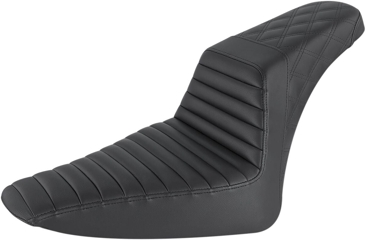 Saddlemen Step Up Front TR & Rear LS - 11-17 Softail Seat Saddlemen