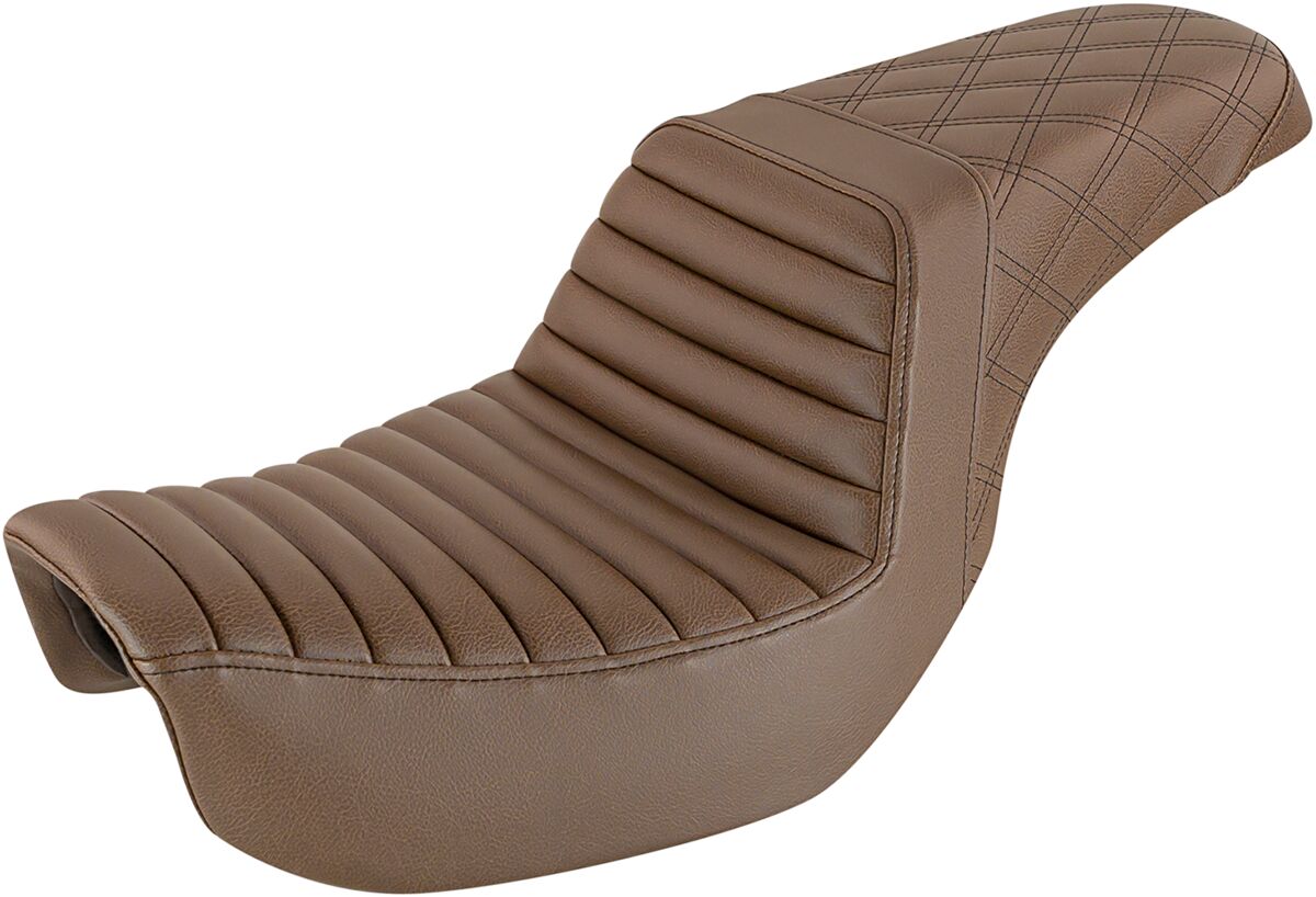 Saddlemen Seat Stepup Tr Ls Brwn Saddlemen