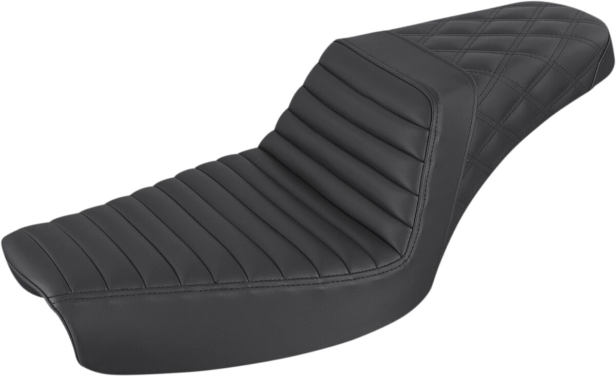 Step Up Front TR & Rear LS - 96-03 Dyna Seat Saddlemen Default Title