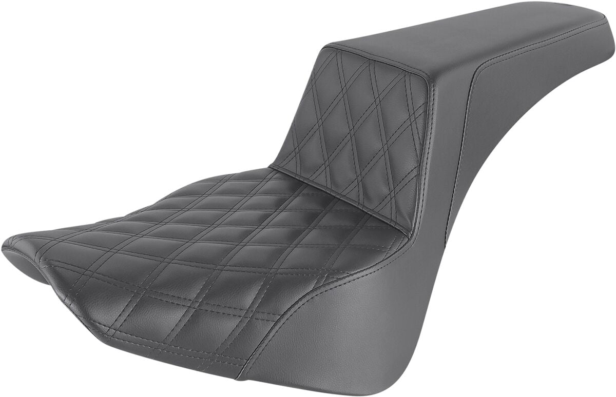 Step Up Front LS Seat - 18+ Softail (FLDE Softail Deluxe, FLHC/S Softail Heritage & Heritage Classic, FLSL Softail Slim) Seat Saddlemen Default Title