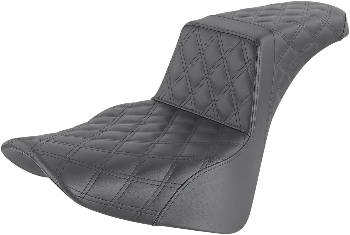 Step Up Front & Rear LS Seat - 18+ Softail (FLDE Softail Deluxe, FLHC/S Softail Heritage & Heritage Classic, FLSL Softail Slim) Seat Saddlemen Default Title