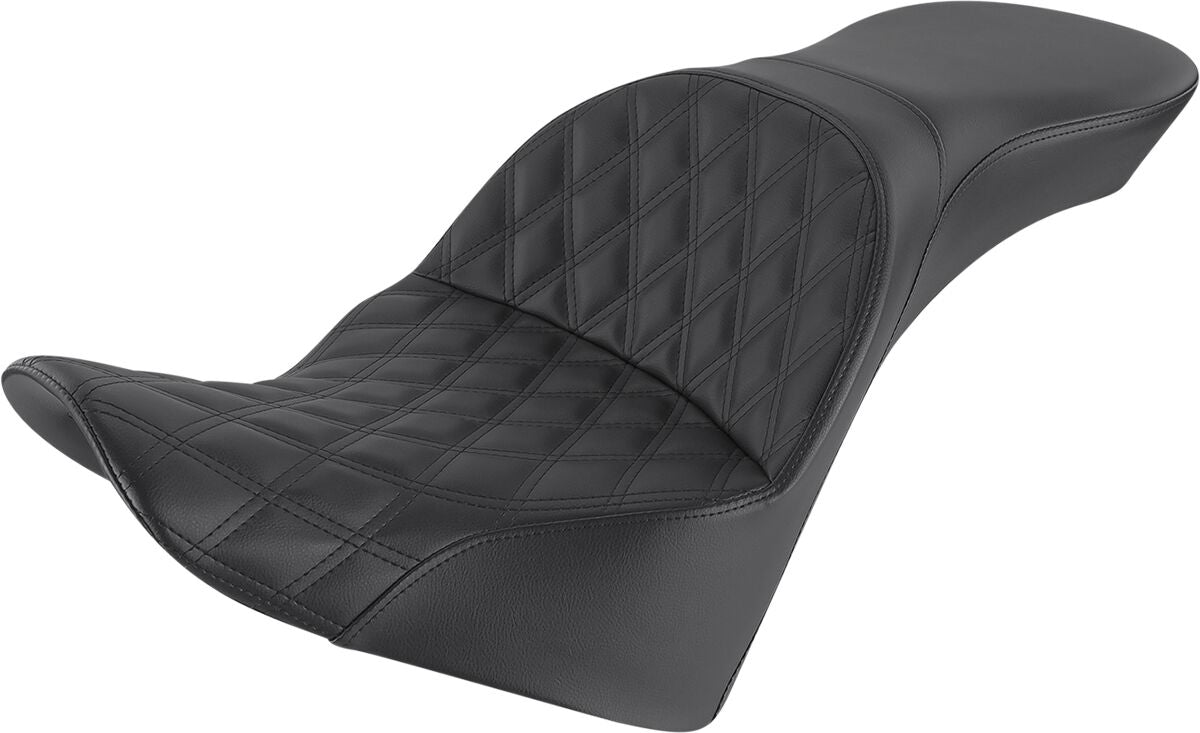 Explorer LS Seat - 18+ Softail (FLDE Softail Deluxe, FLHC/S Softail Heritage &amp; Heritage Classic, FLSL Softail Slim) Seat Saddlemen Default Title
