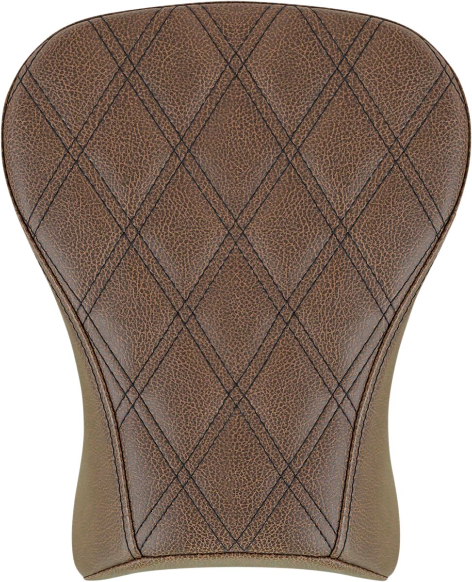 Renegade Pillion LS Tour, Brown - 18+ Softail (Low Rider FXLR/FXLRS/FXLRST & Sport Glide FLSB) Seat Accessories Saddlemen Default Title