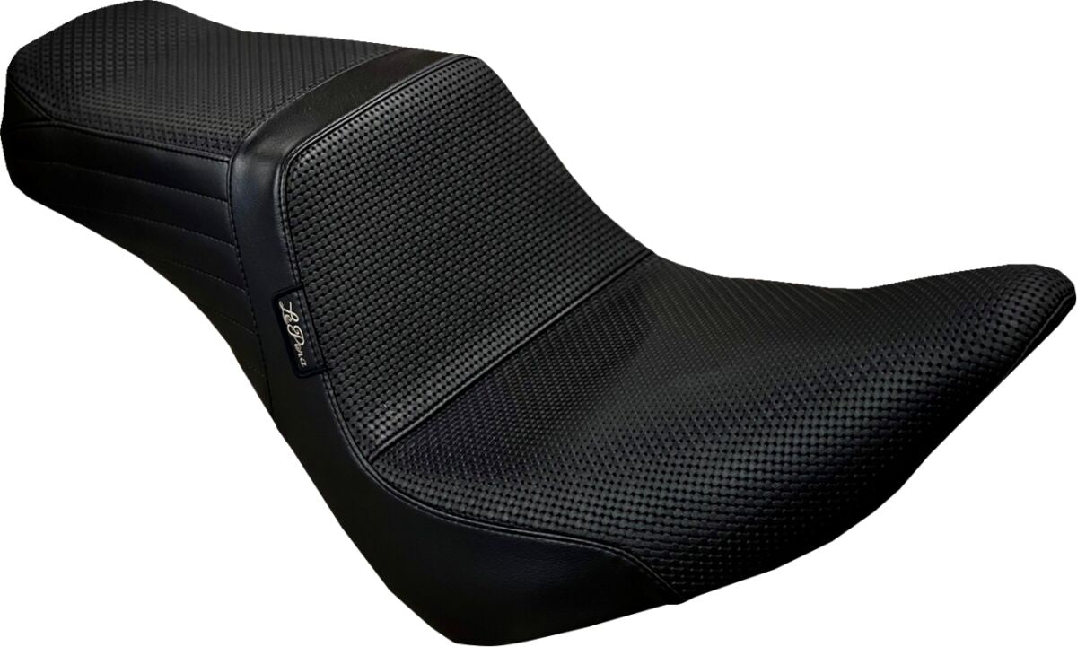 Le Pera Tailwhip Basket Weave Seat - 18+ Softail (Low Rider) Seat Le Pera