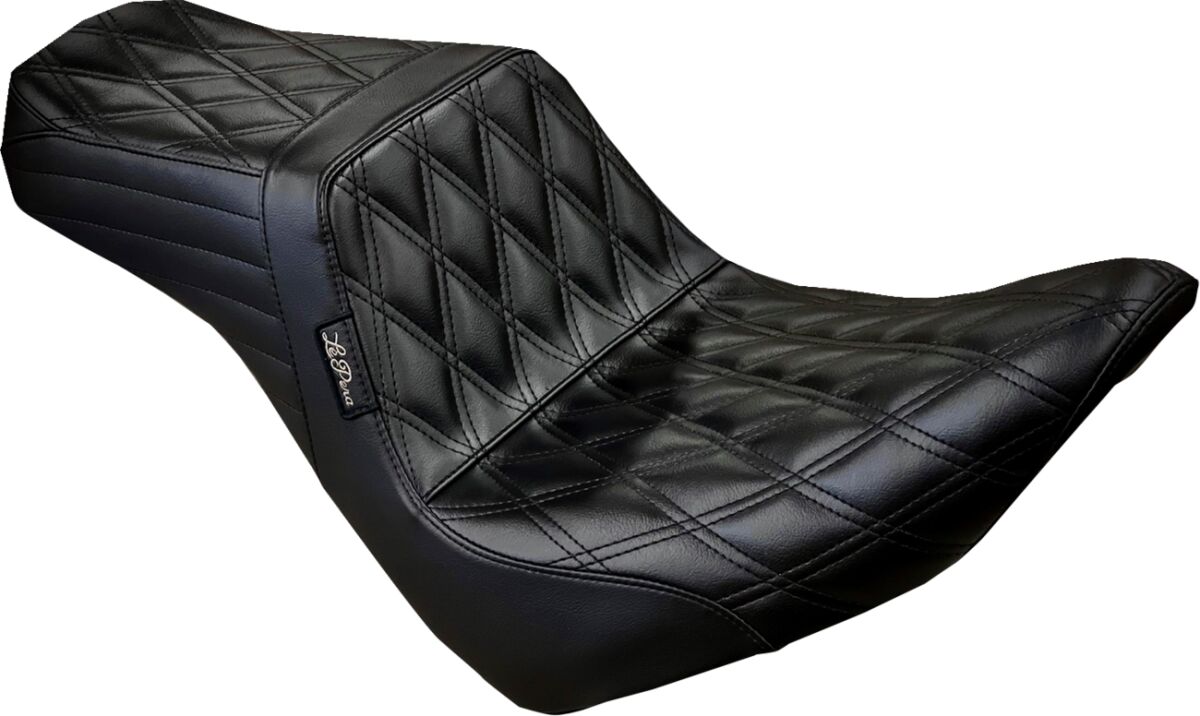 Le Pera Tailwhip Double Diamond Seating Seat - 18+ Softail (Low Rider) Seat Le Pera