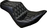 Le Pera Tailwhip Double Diamond Seating Seat - 18+ Softail (Low Rider) Seat Le Pera