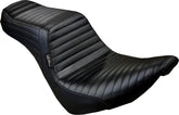 Tailwhip Pleated Seating Seat - 18+ Softail (Low Rider) Seat Le Pera Default Title