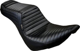 Le Pera Tailwhip Pleated Seating Seat - 18+ Softail (Low Rider) Seat Le Pera
