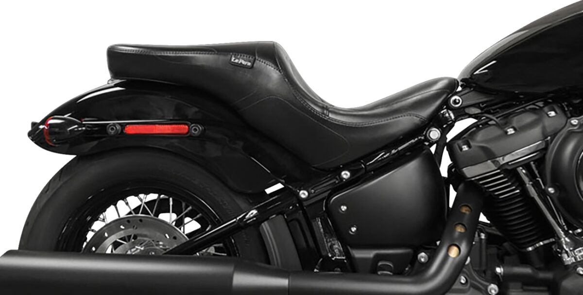 Le Pera Maverick 2 Up Stitch Seat - 18+ Softail (Low Rider) Seat Le Pera