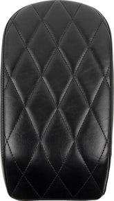 Le Pera Pillion Bare Bones Diamond Black With Black Stitch - 18+ Softail (FLHC & FLDE) Seat Le Pera