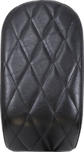 Le Pera Pillion Bare Bones Diamond Black With Black Stitch - 18+ Softail (FXBB & FLSL) Seat Le Pera