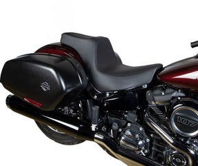 Drag Specialties Seats Predator Iii Seat Smooth Black Softail 18+ Seat Drag Specialties