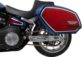 Drag Specialties Seats Predator Iii Seat Double Diamond Black W/ Black Stitching Softail 18+ Seat Drag Specialties