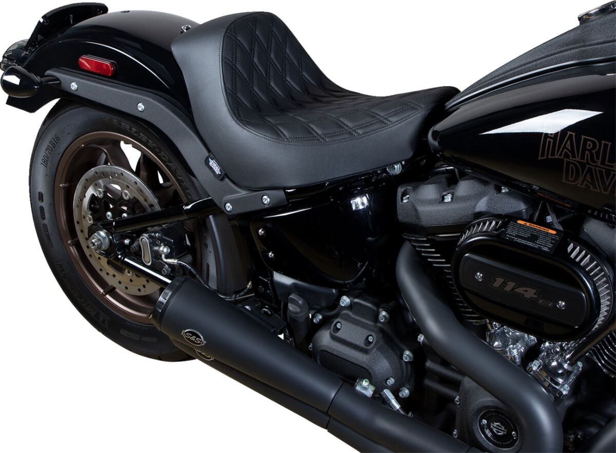 Drag Specialties Seats Seat Solo Dd B Vnyl St18+ Seat Drag Specialties Seats