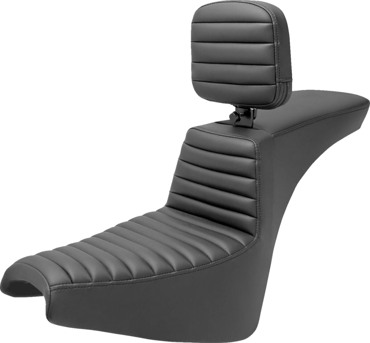 Saddlemen Tour Step Up With Driver's Backrest TR Seat - 18+ Softail (FXBB, FXST) Seat Saddlemen
