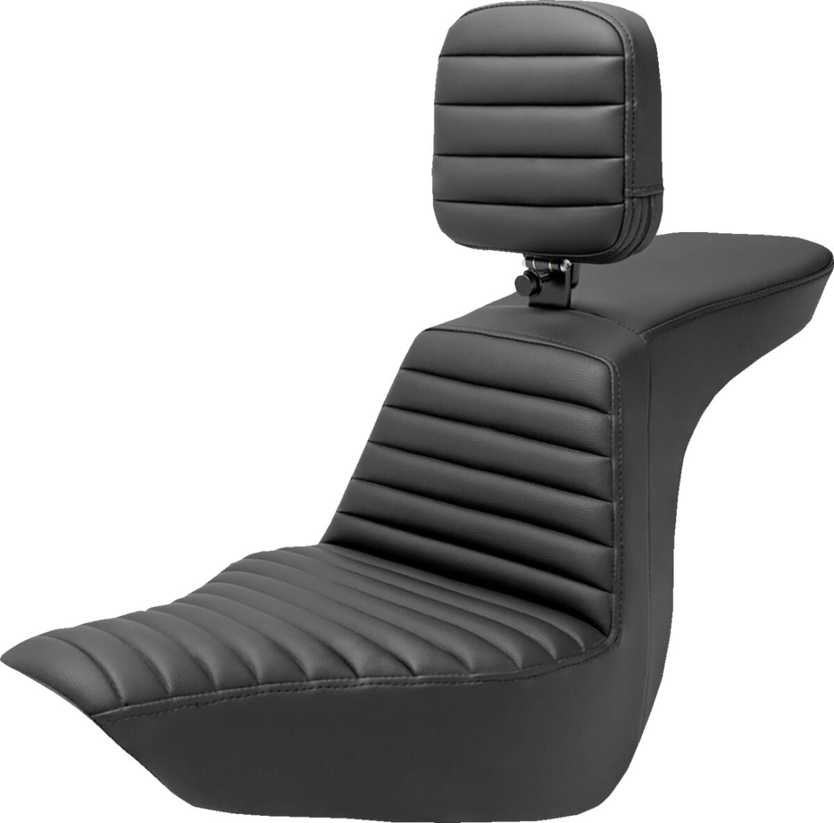 Tour Step Up With Driver's Backrest Front TR Seat - 18+ Softail (FLSB, FXLR/S) Seat Saddlemen Default Title