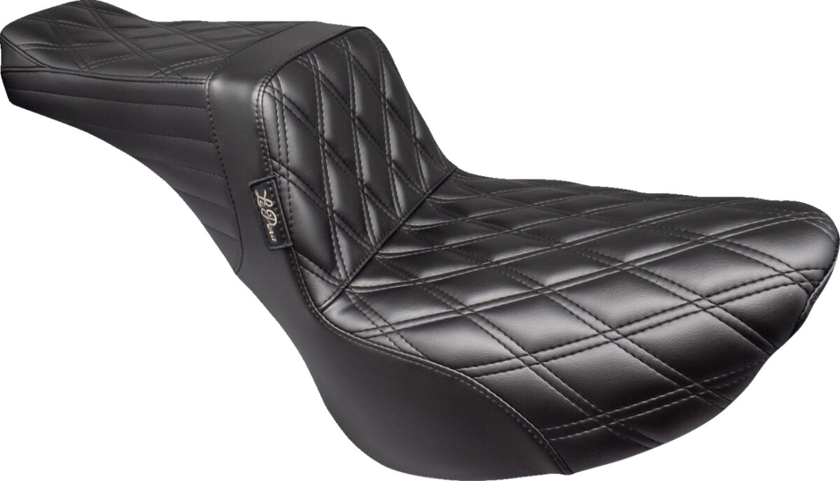 Le Pera Tailwhip Double Diamond Seating Seat - 18+ Softail (Low Rider) Seat Le Pera