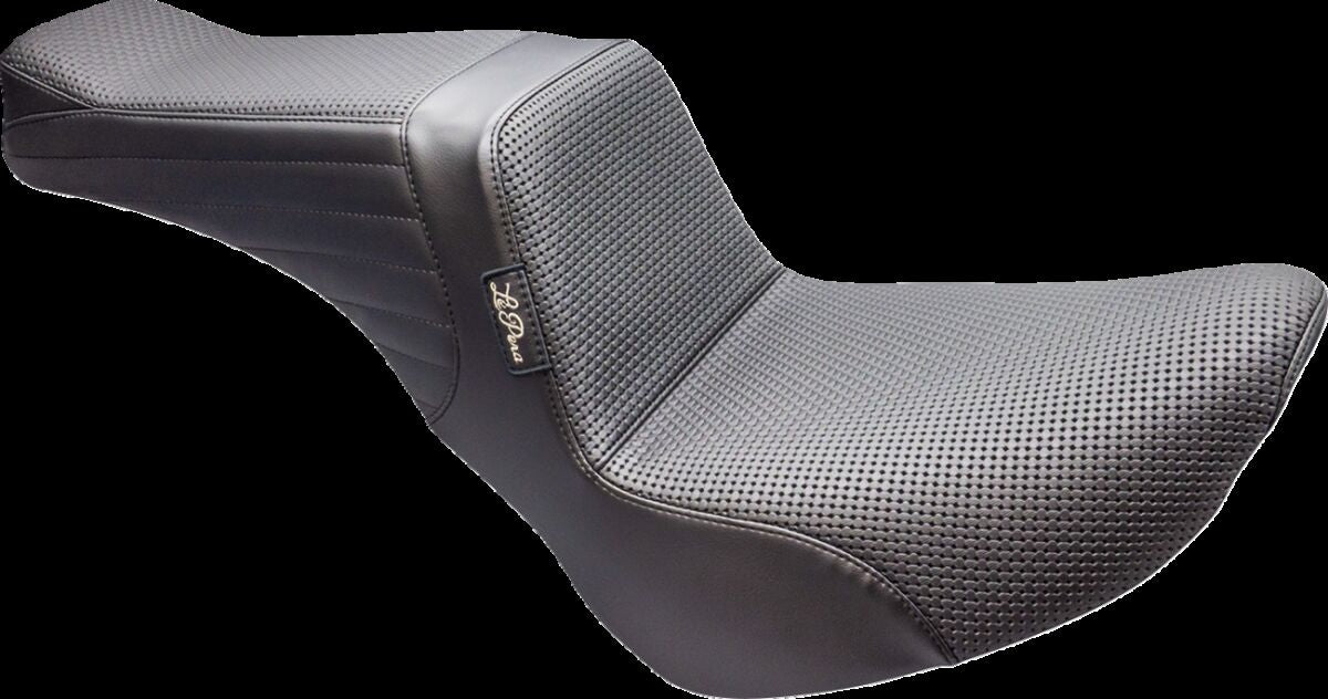 Le Pera Tailwhip Basket Weave Seat - 18+ Softail (Low Rider) Seat Le Pera