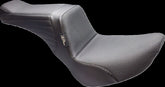 Le Pera Tailwhip Basket Weave Seat - 18+ Softail (Low Rider) Seat Le Pera