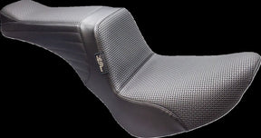 Le Pera Tailwhip Basket Weave Seat - 18+ Softail (Low Rider) Seat Le Pera