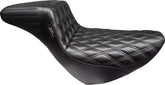 Kickflip Daddy Long Legs Double Diamond Seat - 18+ Softail (Low Rider) Seat Le Pera Default Title
