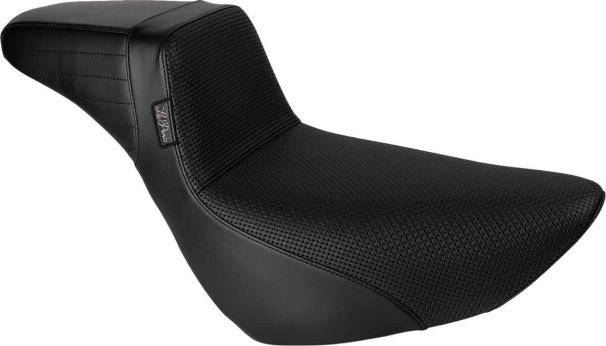 Kickflip Daddy Long Legs Basket Weave Seat - 18+ Softail (Low Rider) Seat Le Pera Default Title