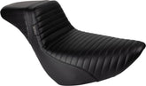 Kickflip Daddy Long Legs Pleated Seating Seat - 18+ Softail (Low Rider) Seat Le Pera Default Title