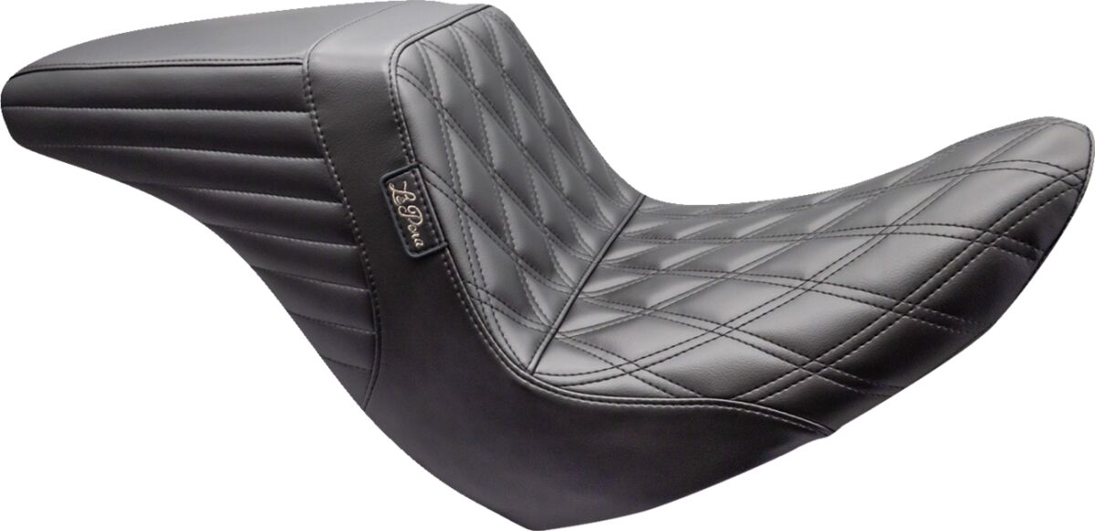 Kickflip Up Front Double Diamond Seat - 18+ Softail (Low Rider) Seat Le Pera Default Title