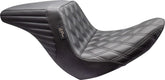 Kickflip Up Front Double Diamond Seat - 18+ Softail (Low Rider) Seat Le Pera Default Title