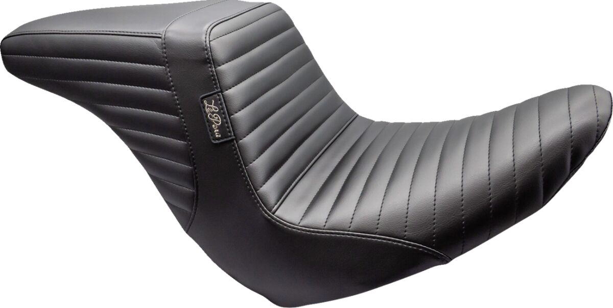 Kickflip Up Front Pleated Seating Seat - 18+ Softail (Low Rider) Seat Le Pera Default Title