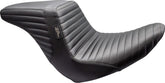 Le Pera Kickflip Up Front Pleated Seating Seat - 18+ Softail (Low Rider) Seat Le Pera