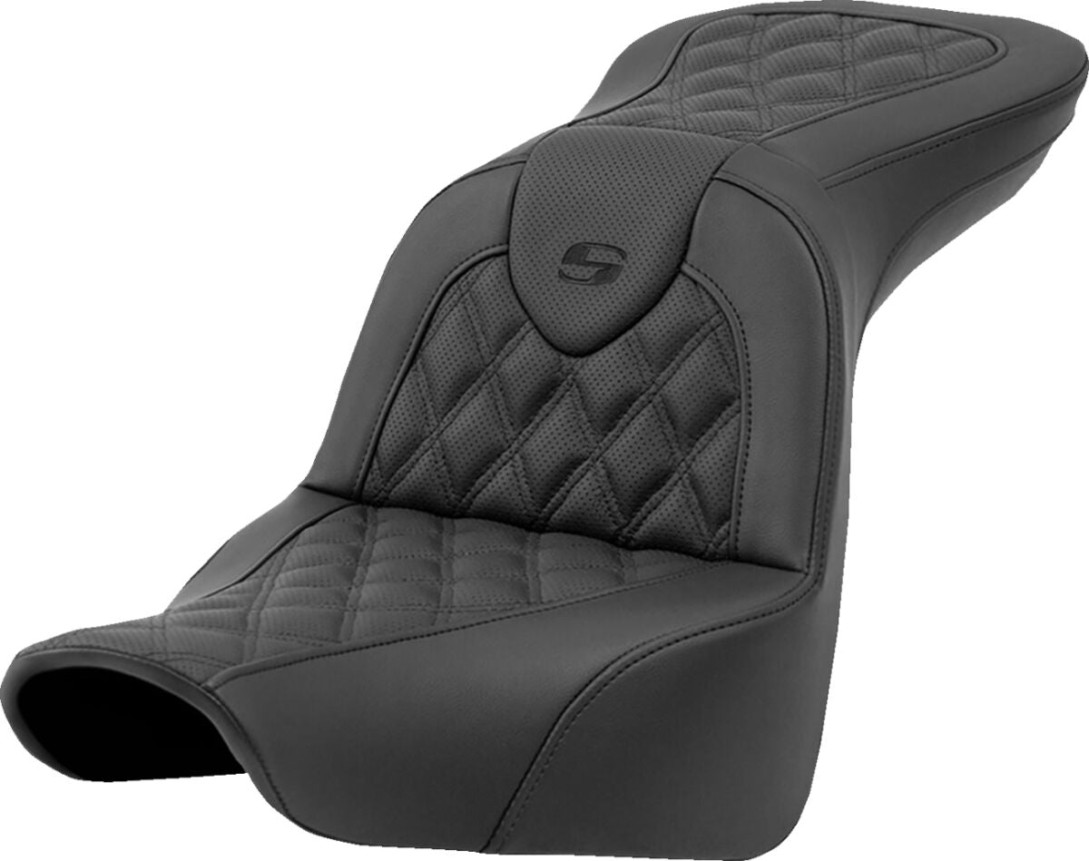 Roadsofa LS Seat - 18+ Softail (Low Rider FXLR/FXLRS/FXLRST & Sport Glide FLSB) Seat Saddlemen Default Title